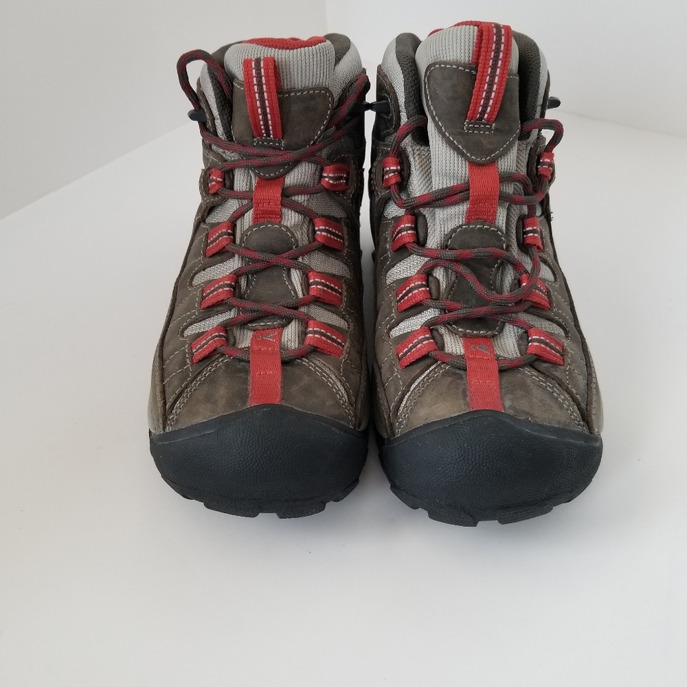 KEEN Targhee II Waterproof Brown Leather Hiking Boots 1012248 Women's Size 7